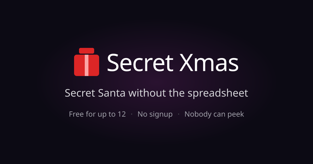 Secret Xmas screenshot